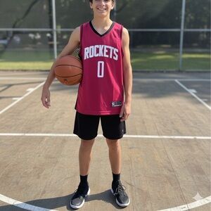 Fanatics Rockets Jalen Green Houston Rockets Fastbreak Jersey Size Youth Medium